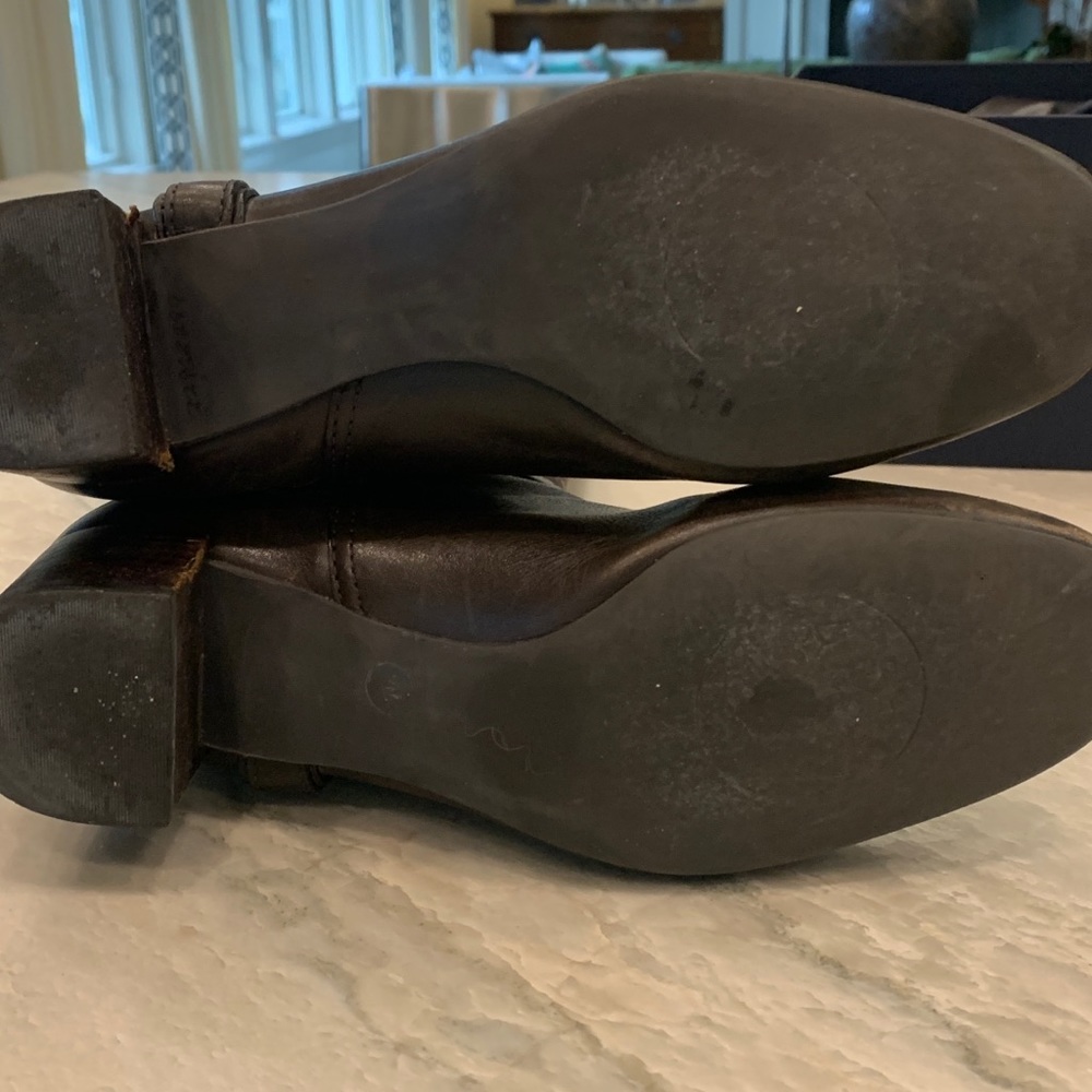 Tory Burch riding boot 7M brown
